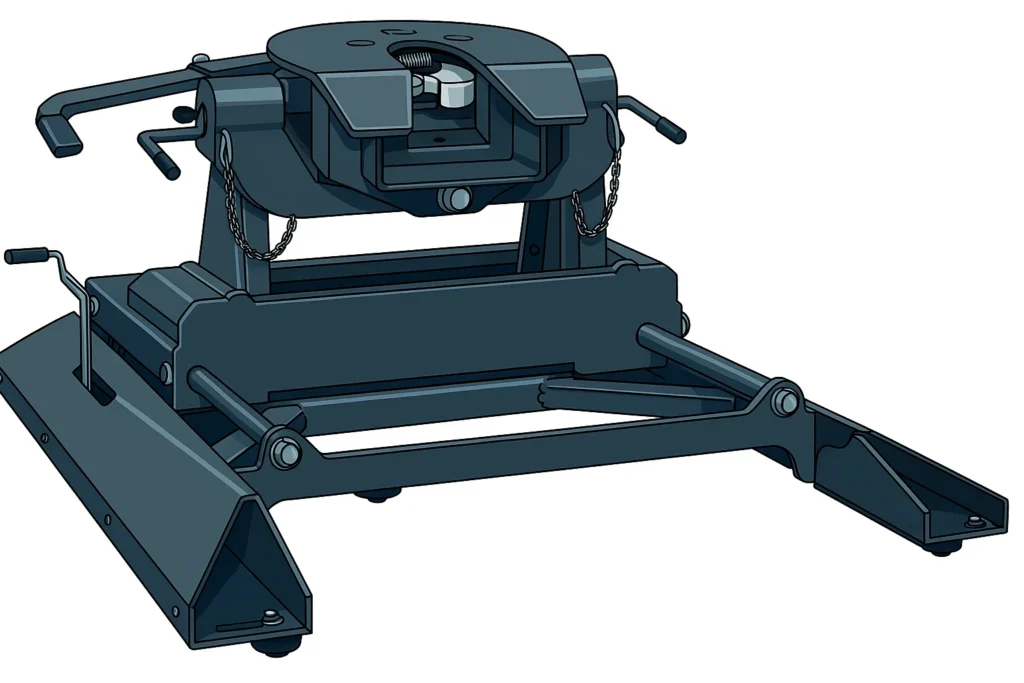 A high-durability Truck Hook designed for heavy-duty towing, showcasing Precision Engineering in its robust Automative Components assembly, specifically acting as a Truck Tow Small Clamp for secure vehicle attachment.